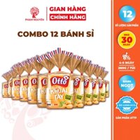 [BÁNH KẸO SỈ] Combo 12 Bịch Bánh mì Khoai Tây Otto 260g | Bánh ăn sáng tiện lợi