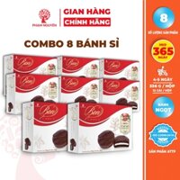 [BÁNH KẸO SỈ] Combo 8 Hộp Bánh Bon Choco 336g | Bánh ăn vặt Socola | Đồ ăn vặt