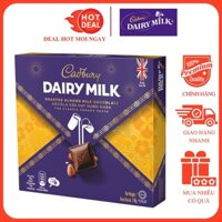 [BÁNH KẸO TẾT] Socola Sữa Hạt Hạnh Nhân Cadbury Dairy Milk Hộp 150G