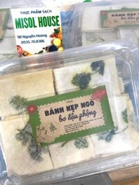 Bánh kẹp ngò bơ đậu phộng - hộp 500gr