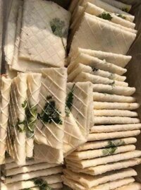 Bánh kẹp ngò nhân đậu phộng-thùng 3kg