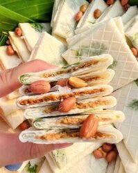 BÁNH KẸP TRẮNG NGÒ NHÂN ĐẬU PHỘNG 350GR