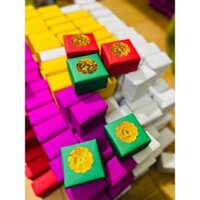 Bánh Khảo cổ truyền dân tộc. Set 7 oản các màu sắc