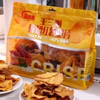 Bánh khoai lang sấy Dahao (320g) khoai lang giòn ngọt sấy khô trực tiếp không chất bảo quản ăn vặt siêu ngon