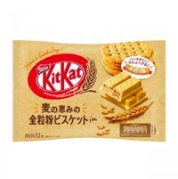 Bánh Kitkat Chocolate Nhật Bản Vị Lúa Mạch 12 Thanh Mini