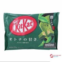 Bánh kitkat chocolate Nhật Bản mini vị trà xanh