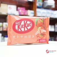 Bánh kitkat chocolate Nhật Bản mini 12 vị dâu