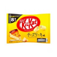 Bánh Kitkat Chocolate Nhật Bản Vị Phô Mai 8 Thanh Mini