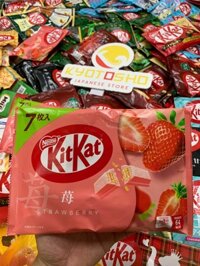 Bánh Kitkat dâu tây Nhật Bản 7 cái