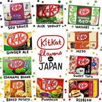 Bánh KitKat gói 7-15 thanh đủ vị, matcha, truyền thống, socola,.. hàng nội địa Nhật Bản
