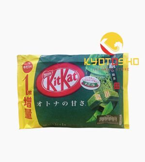 Bánh Kitkat Mini Trà Xanh Nestlé 130g (xanh)