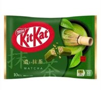 Bánh KitKat Nestle vị trà xanh 10 thanh mini (Nhật Bản)