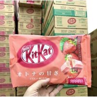 Bánh Kitkat Nhật Bản Vị Dâu (Gói 140G)