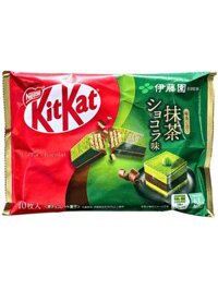 Bánh KitKat Nhật Vị Trà Xanh Socola 10 Thanh