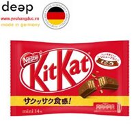 Bánh Kitkat Socola Nhật Bản 162.4g (11.6g x 14 cái) DEEP12 | Nghĩ đến chất lượng cao nghĩ đến www.yeuhangduc.vn