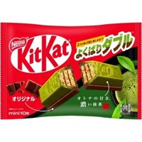 Bánh Kitkat Socola Nhật Bản mix Trà Xanh 116 g (11.6 gx10 cái) New 2025 - Hàng Nhật nội địa