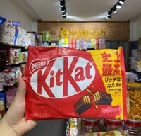 Bánh Kitkat Socola Nhật Bản 139.2g (11.6g x 12 cái)