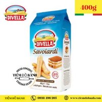 Bánh Ladyfinger Savoiardi DIVELLA 400g