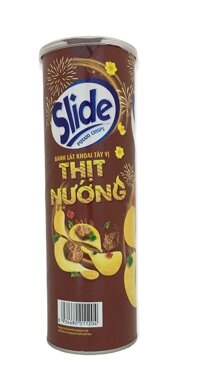 Bánh lát khoai tây Slide vị thịt nướng 160g