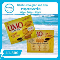 Bánh Limo giòn mè đen Phạm Nguyên – 12gói – 240gr