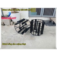 Bánh Lồng Lắp Máy Xới Đất mini trục tròn - trục lục giác - 23