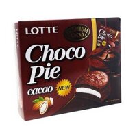 Bánh lotte choco pie cacao 12 pack 336g