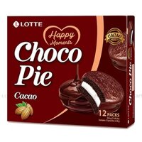 Bánh Lotte Choco Pie Vị CaCao 12 Gói x 336g