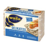 Bánh Lúa Mạch Nguyên Hạt Mỏng Giòn, Delikatess Rye Crispbread (270g) - WASA