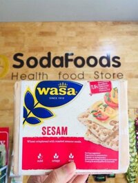 Bánh lúa mạch nguyên hạt vị mè Wasa Sesam 200g