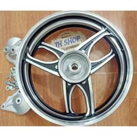 Bánh mâm 3 cây 3D kèm 2 má đùm gắn wave dream và các dòng xe máy Honda thắng đùm trước sau sản phẩm mới chất lượng tốt