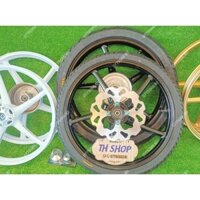 Bánh mâm SIRIUS JUPITER Exciter 1 đĩa trước 2006-2010 kiểu 5 cây như RCB có nhiều màu đĩa GALFER ốc G5 chụp cốc vỏ Camel