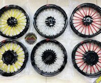 Bánh mâm Top ANDONG 14 inch kiểu niềng căm cho xe Airblade 2020, Vario - Click Thái