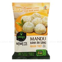 Bánh Mandu Ăn Sáng Nhân Thịt bibigo Gói 132G