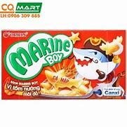 Bánh Marine boy vị tôm nướng môi đỏ hộp 35g