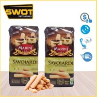 Bánh Marini Savoiardi Ladyfingers, bánh cookie, cookie marini -300g, combo 2 gói- Italy, SWOT