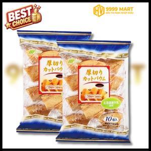 Bánh Marukin Baumkuchen cắt lát 10 cái