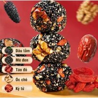 Bánh Mè Đen Táo Đỏ Óc Chó Dâu Tằm, Đồ Ăn Nhẹ Dưỡng Chất Không Đường - Ăn Vặt 492