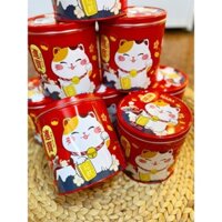 BÁNH MÈO THẦN TÀI HỘP TRÒN 328G