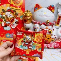 Bánh mèo thần tài trứng chảy