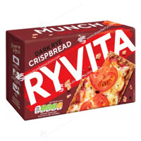 Bánh Mì Giòn Lúa Mạch Đen Ryvita Dark Rye Crispbread, Gói 250g (8.8 Oz.)