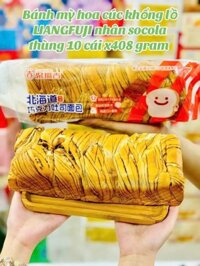Bánh mì hoa cúc Liang Fuji 408gr vị Socola