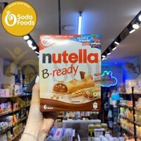 Bánh Mì Nhân Socola Nutella B-ready Đức 132g (6 cái )