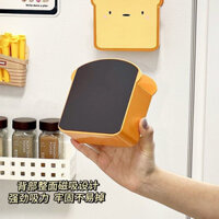 Bánh Mì Nướng Dễ Thương Dán Tủ Lạnh Từ Hộp Bảo Quản Men Ban Từ Tính Dán Bọc Nhựa Cuộn Giấy Đựng Đồ Lặt Lặt Lặt Giá Phong Cách Mới 3.31