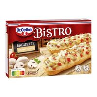 Bánh Mì Phô Mai Nấm & Cà Chua, Bistro, Baguette Champignon, 2 Cái (250g) - DR. OETKER