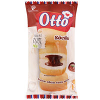 Bánh mì tươi nhân socola Otto gói 90g
