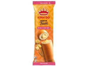 Bánh mì tươi ổ dài nhân bơ sữa Kinh Đô - 90g