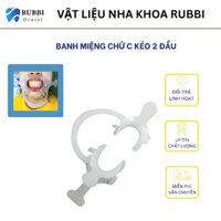 Banh miêng chữ C kéo 2 đầu - nhựa dẻo - trong suốt
