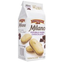 Bánh Milano 2 lớp Sô cô la đen - Pepperidge Farm Cookies Milano Double Chocolate - Gói giấy 213g