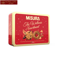 Bánh Misura Wellness Assortment 360g hộp thiếc