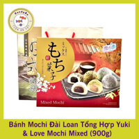 Bánh Mochi Đài Loan Tổng Hợp Yuki & Love Taiwan Mochi Mixed (900g)